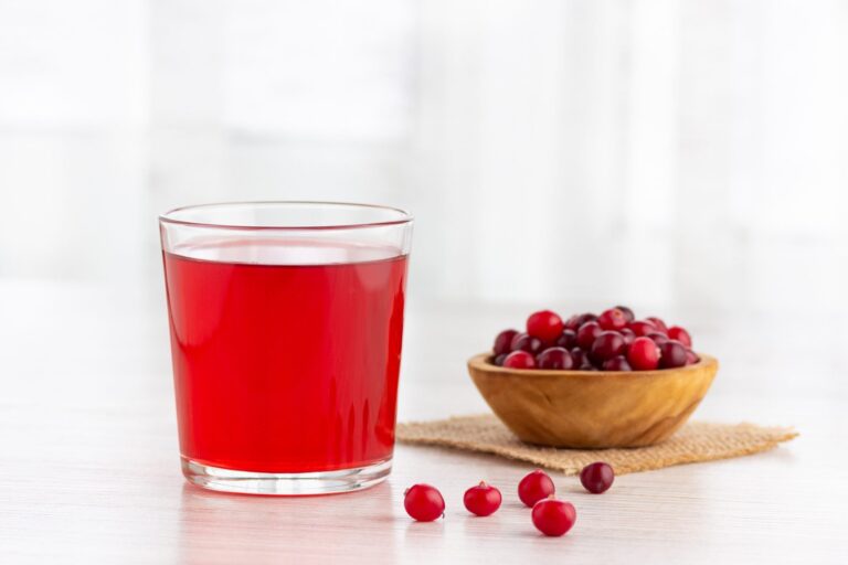 Cranberry Juice Mocktail For Urinary Tract Infections